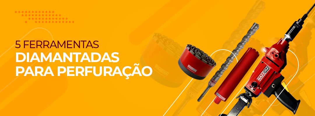 ferramentas diamantadas para perfuração